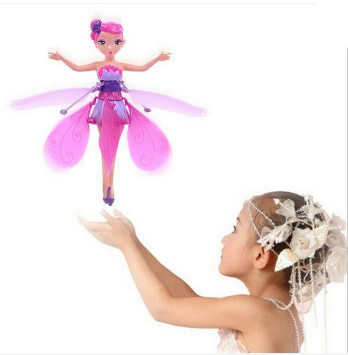 Induction Control Flying Angel Doll Baby toys for girls