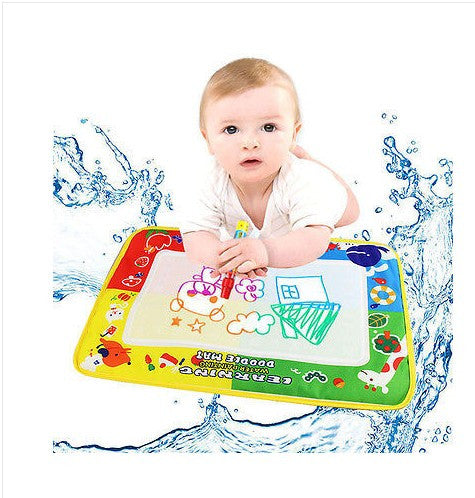 Baby Water Drawing Toys Aqua doodle Mat&1 Magic Pen Water Drawing board