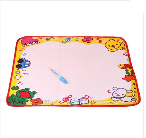 Water Drawing Painting Writing Mat Board Magic Pen Doodle Kids Toy Gift L Puscard