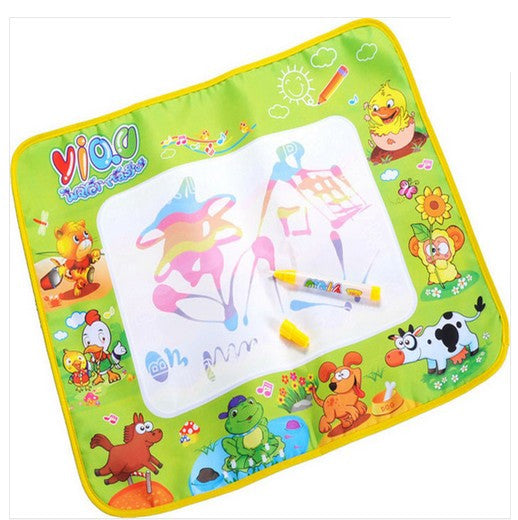 Kids Water Drawing Painting Writing Mat Board &Magic Pen Doodle Toy