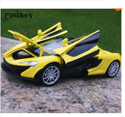 Alloy Diecast Car Model Toy Vehicles Electronic Car With Light&Sound Gift for Kids