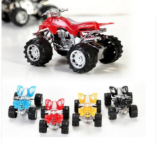 Motorcycle Toys Pull Back Four-Wheeler Beach Small Toy Car Vehicle