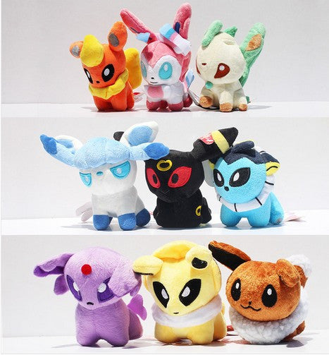 5" Pokemon Plush Toys 8 styles