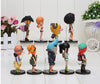 The Straw Hats  Anime One Piece Mini Action Figures